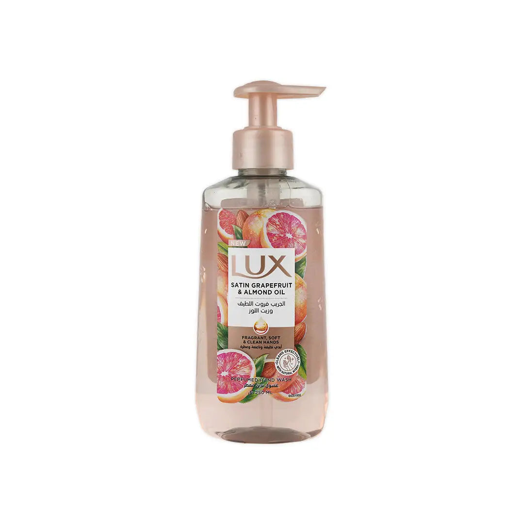 55006-Lux Satin Grapefruit & Almond Oil Hand Wash 250ml