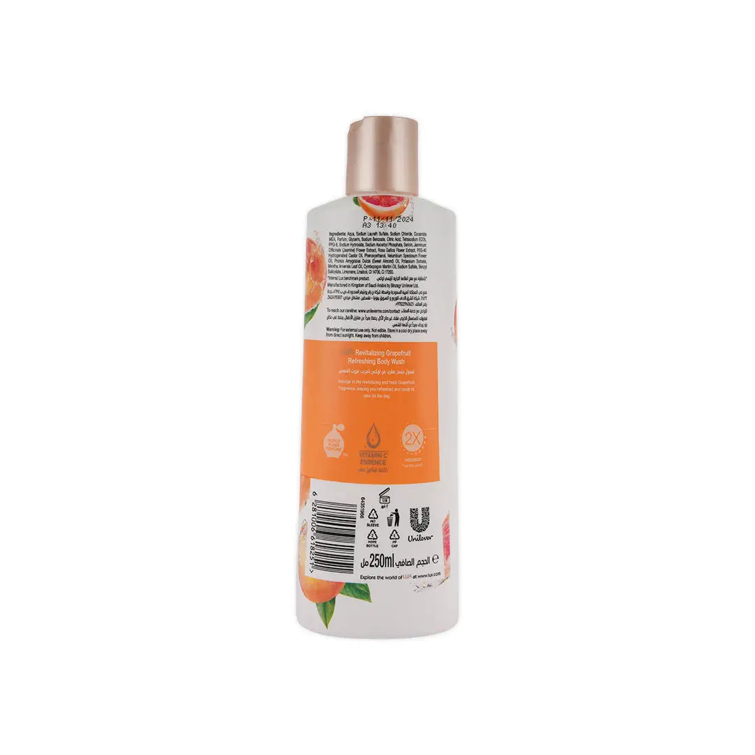 Lux Revitalizing Grapefruit Body Wash 250ml