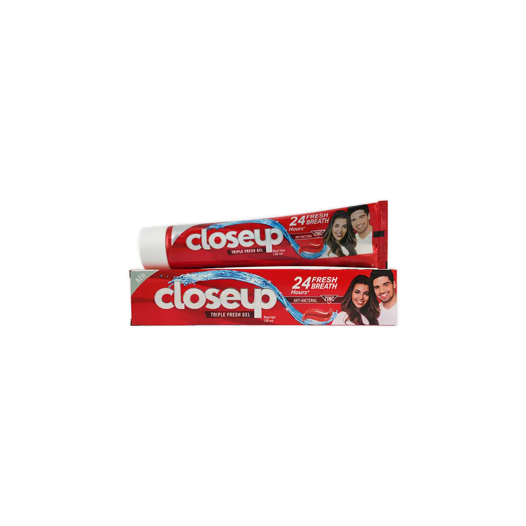 Closeup 24H Fresh Breath Toothpaste 120ml- Red Hot