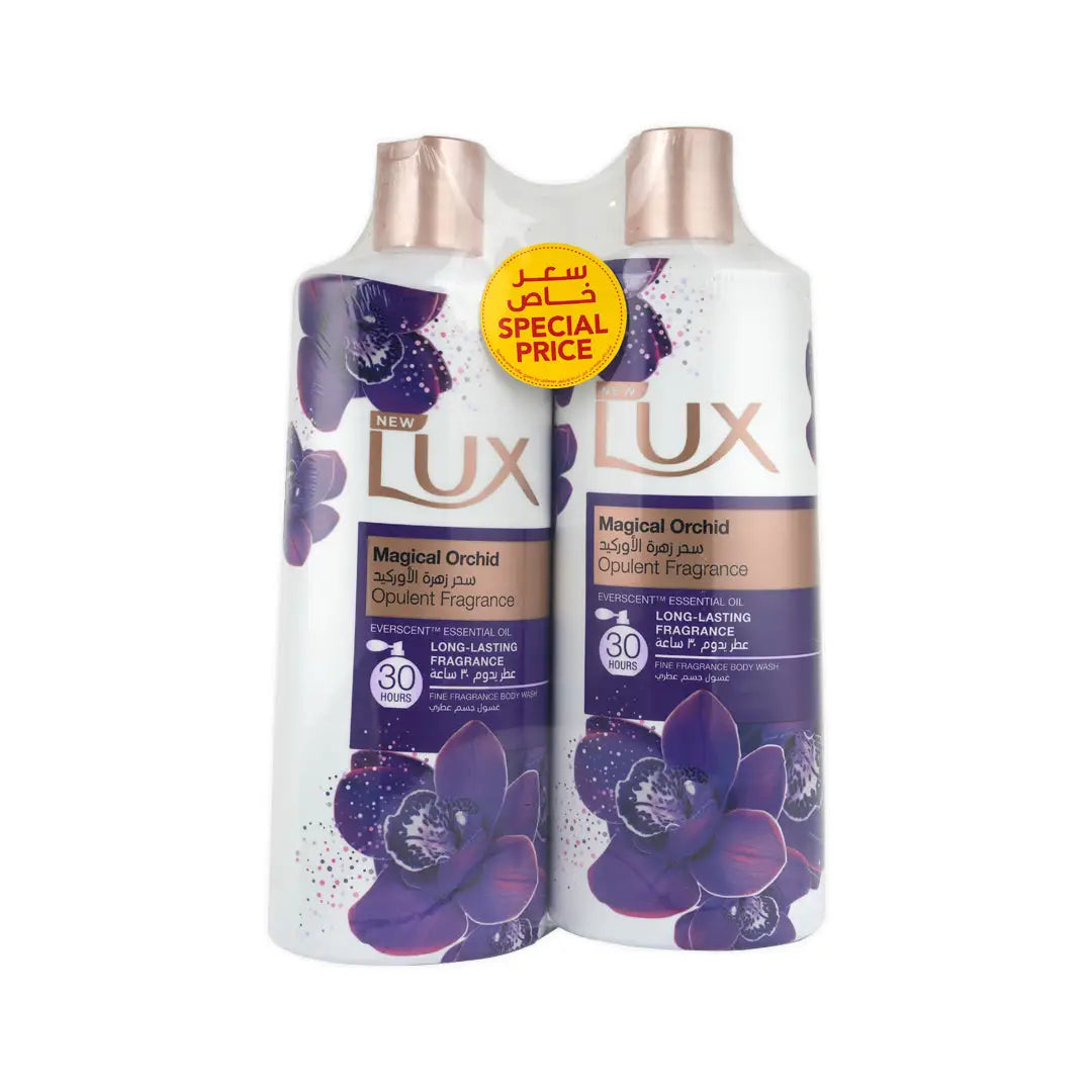 Lux Magical Orchid Body Wash 2X500ml