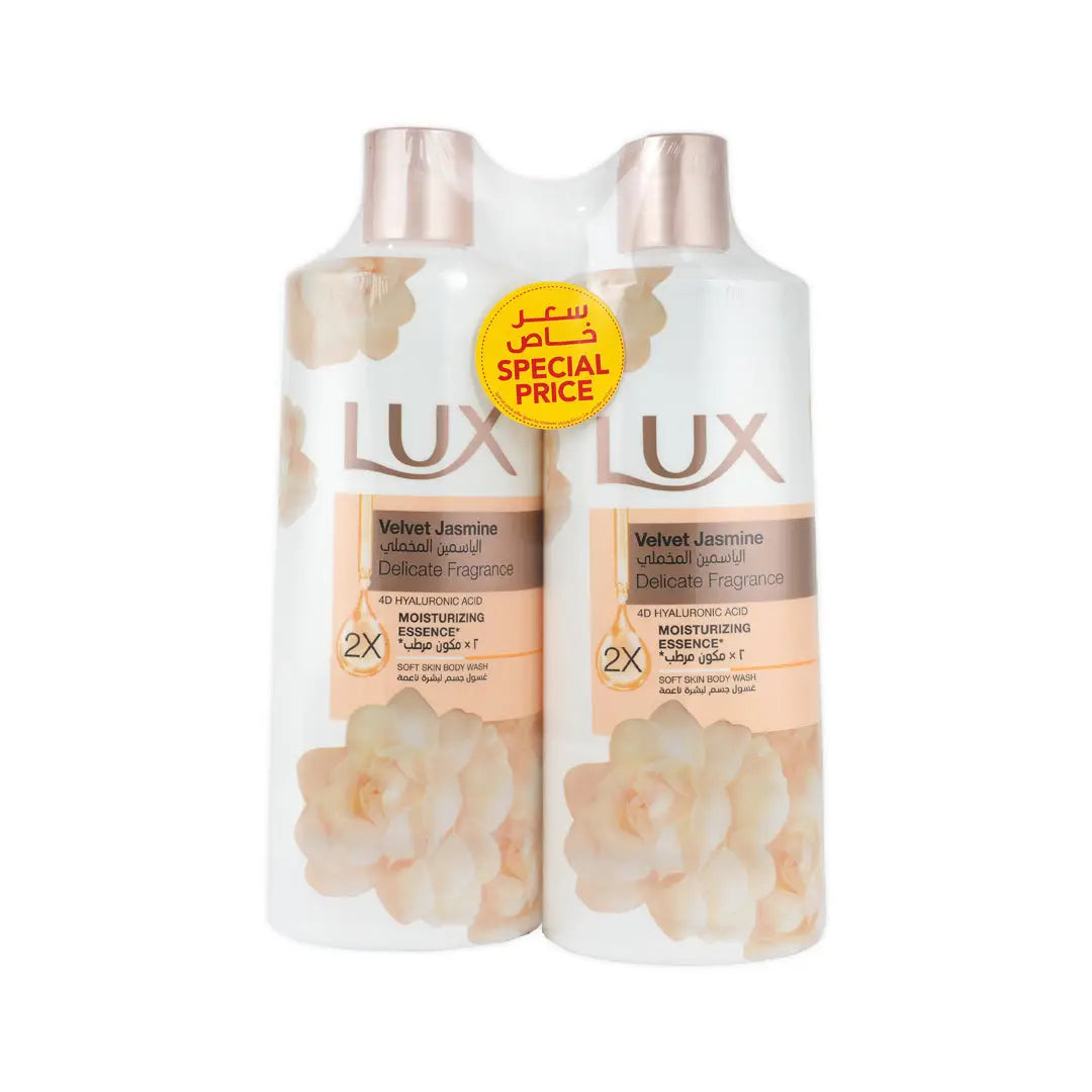 55022-Lux Velvet Jasmine Body Wash 2X500ml