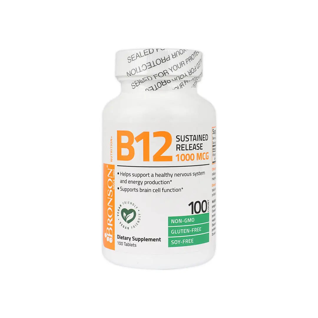 Bronson Vit B12- 1000mcg 100 Tablets