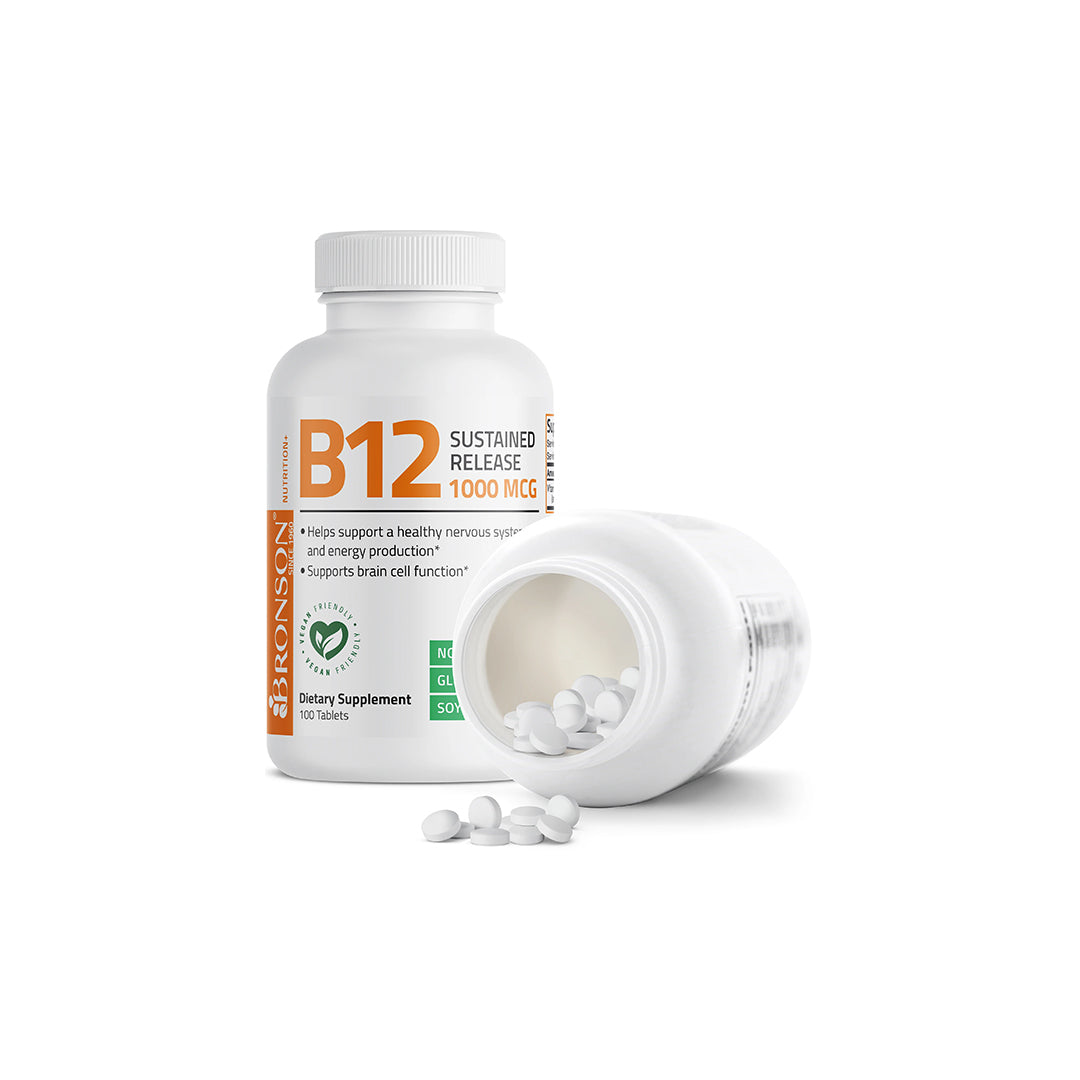 Bronson Vit B12- 1000mcg 100 Tablets