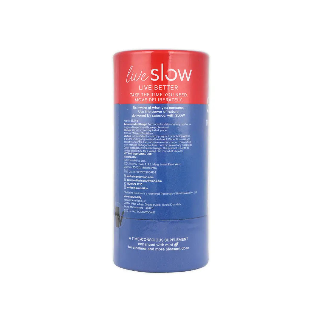 Wellbeing Slow Triple Strength Omega-3 60 Capsules