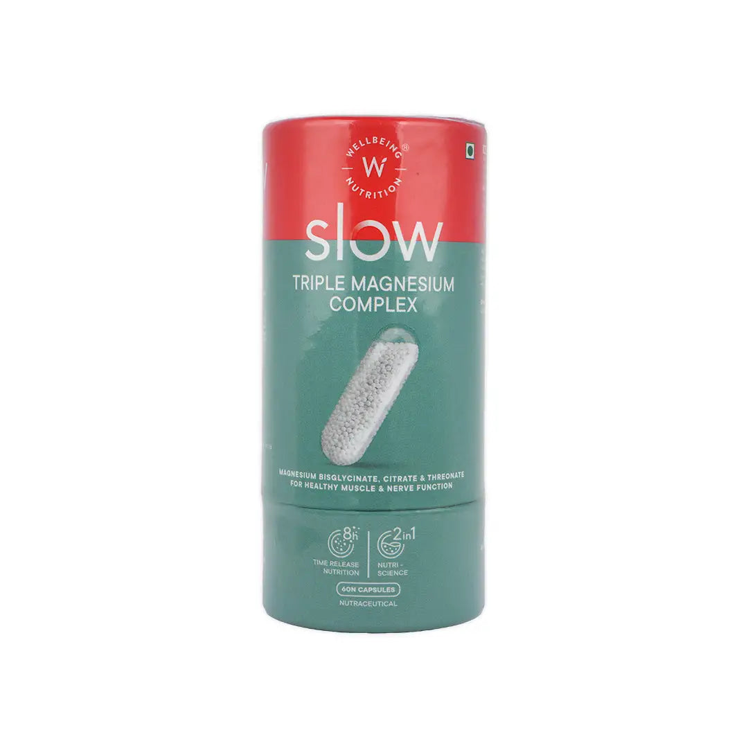 Wellbeing Slow Triple Magnesium Complex 60 Capsules