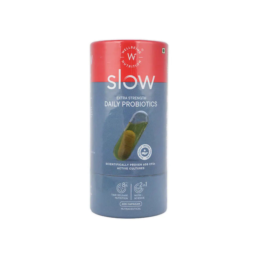 Wellbeing Slow Triple Daily Probiotics 60 Capsules