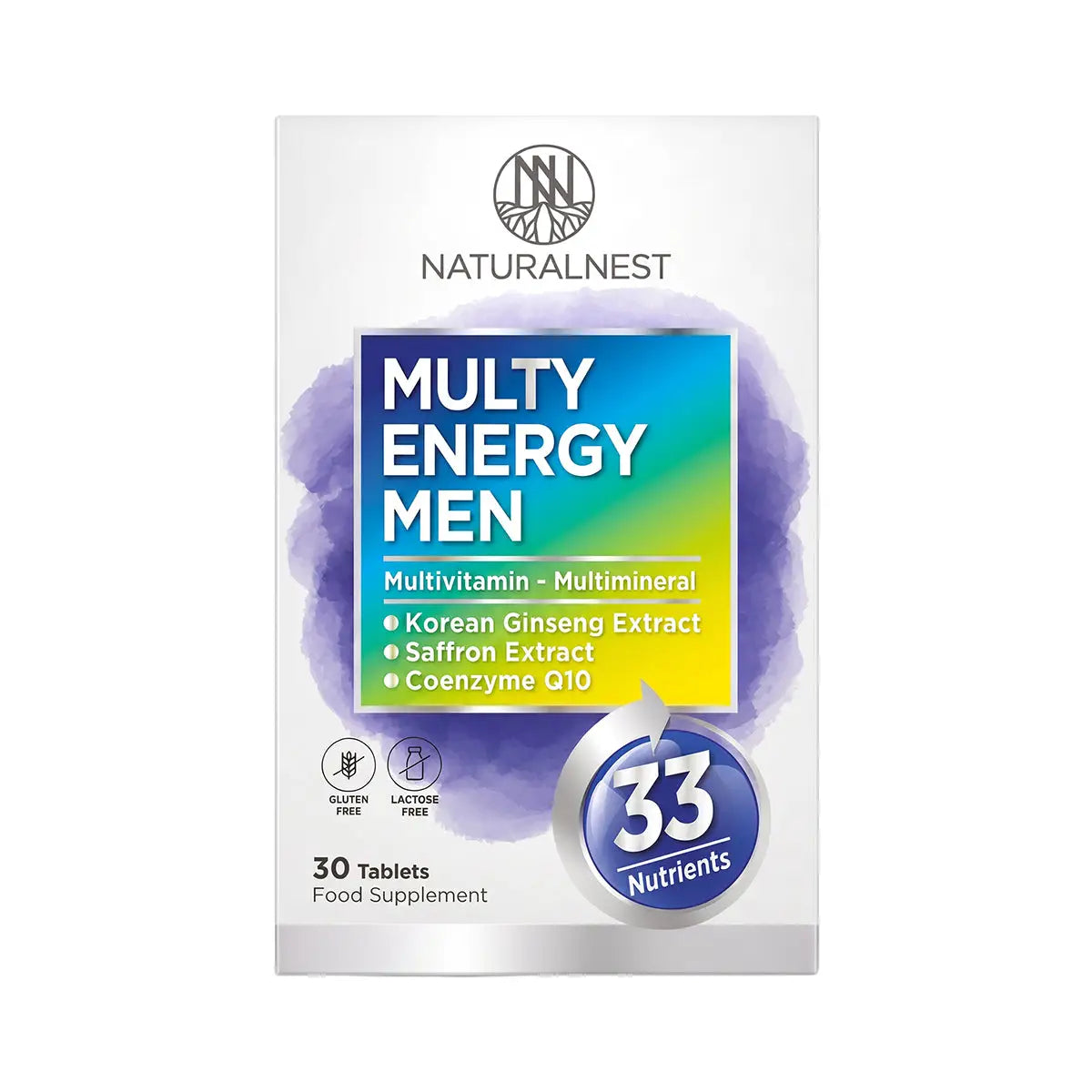 55053-Naturalnest Multy Energy Men 30  Tablets