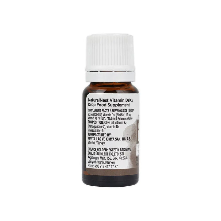 55054-Naturalnest Vitamin D3K2 10ml Drops +4