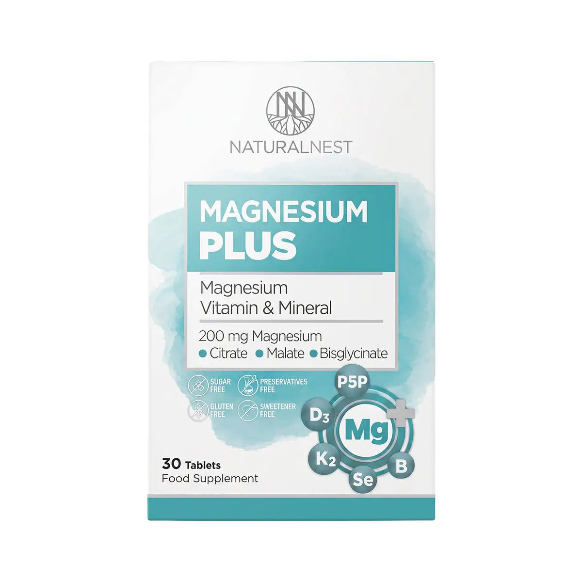 55055-Naturalnest Magnesium Plus 30  Tablets
