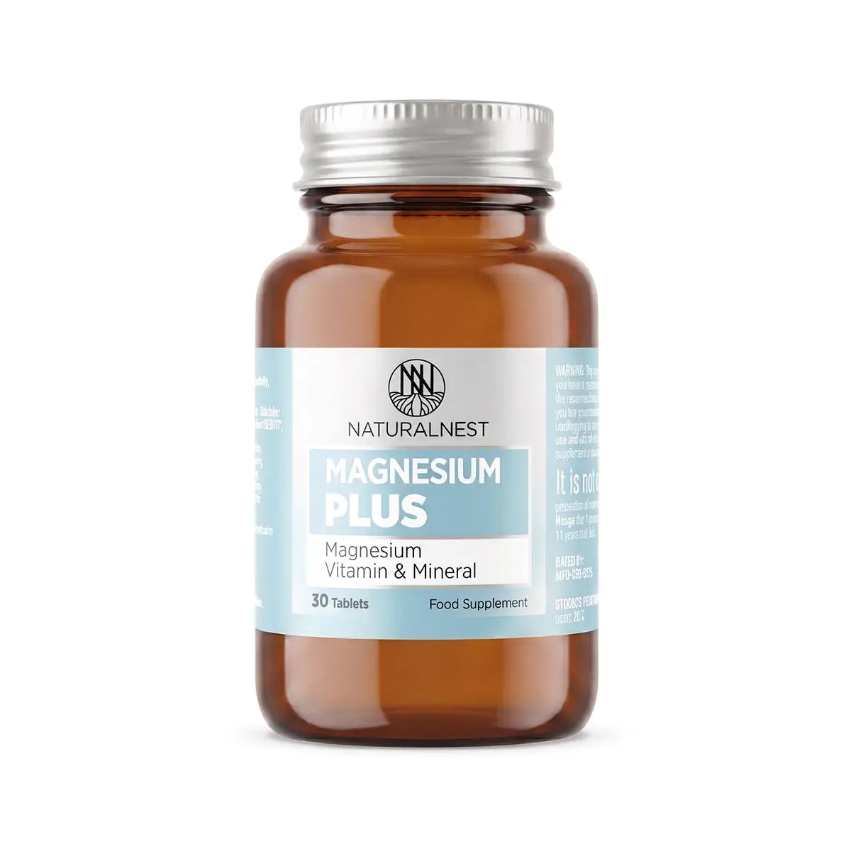 55055-Naturalnest Magnesium Plus 30  Tablets +2