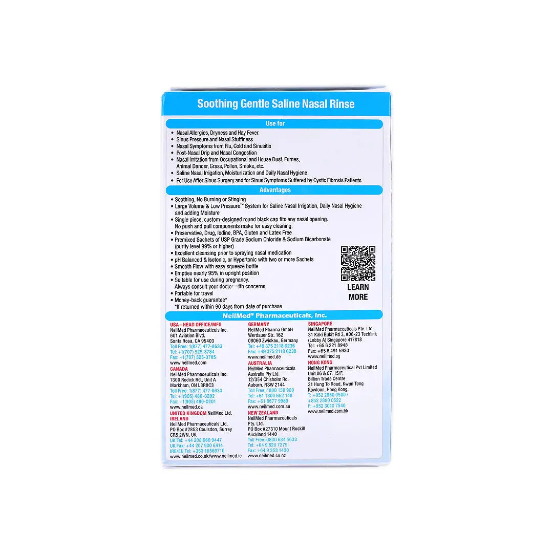 55069-Neilmed Kids Sinus Rinse Starter Kit 30 Sachets +3