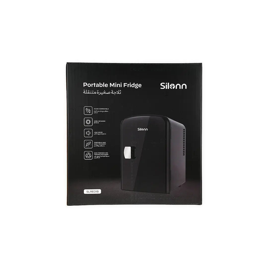55072-Silonn Portable Mini Fridge-Black +1