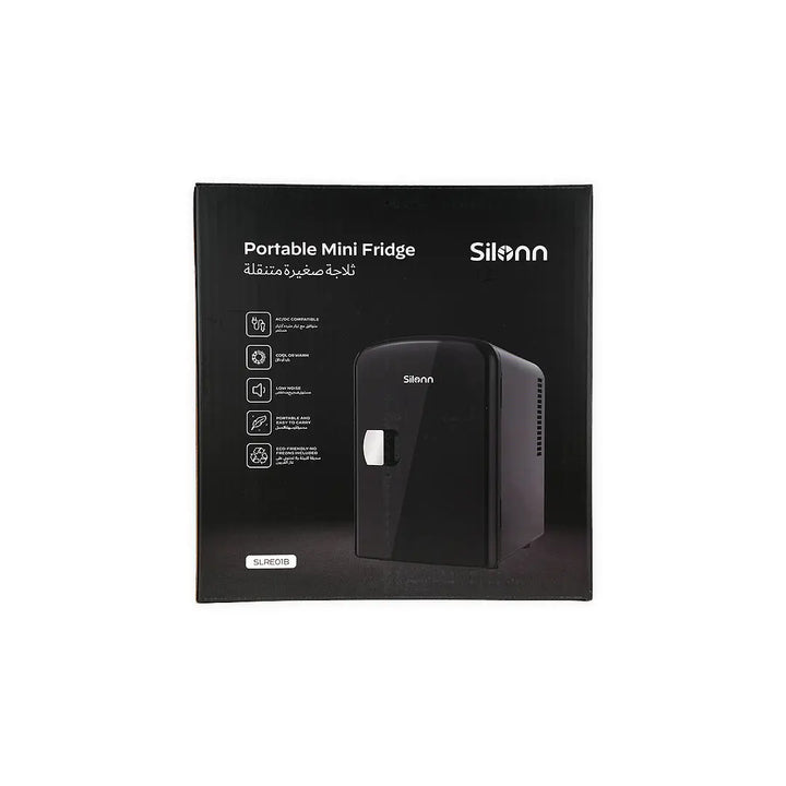 55072-Silonn Portable Mini Fridge-Black +1