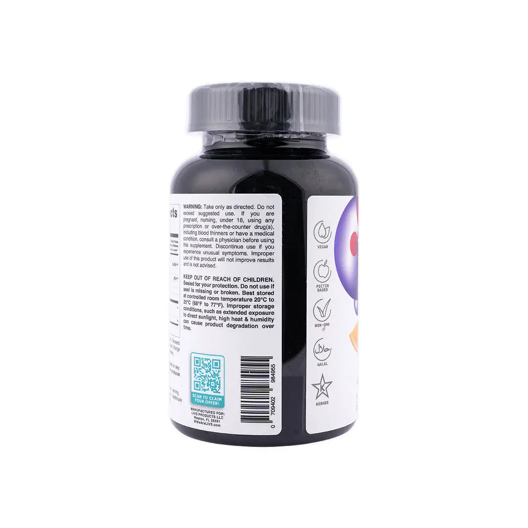 55075-Livs Sugar Free Omega 3 40 Gummies +1