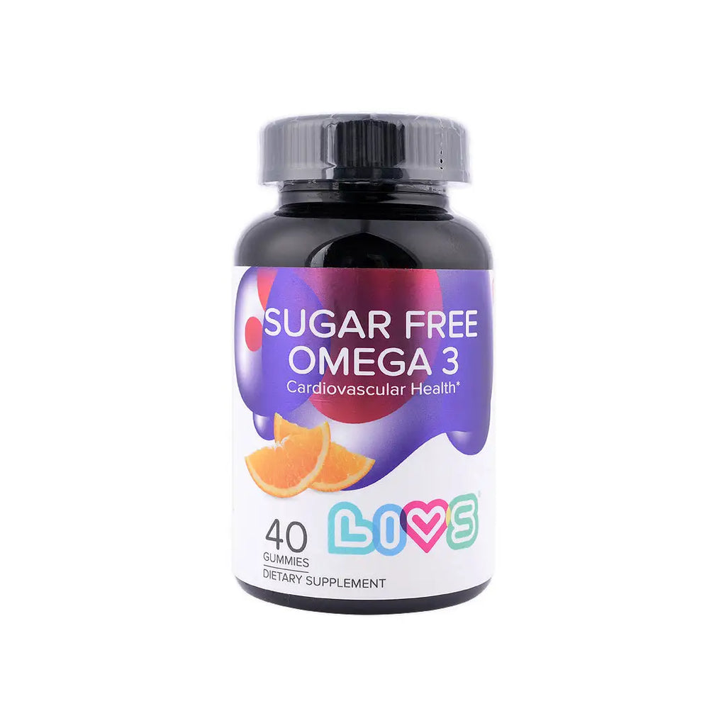 Livs Sugar Free Omega 3 40 Gummies
