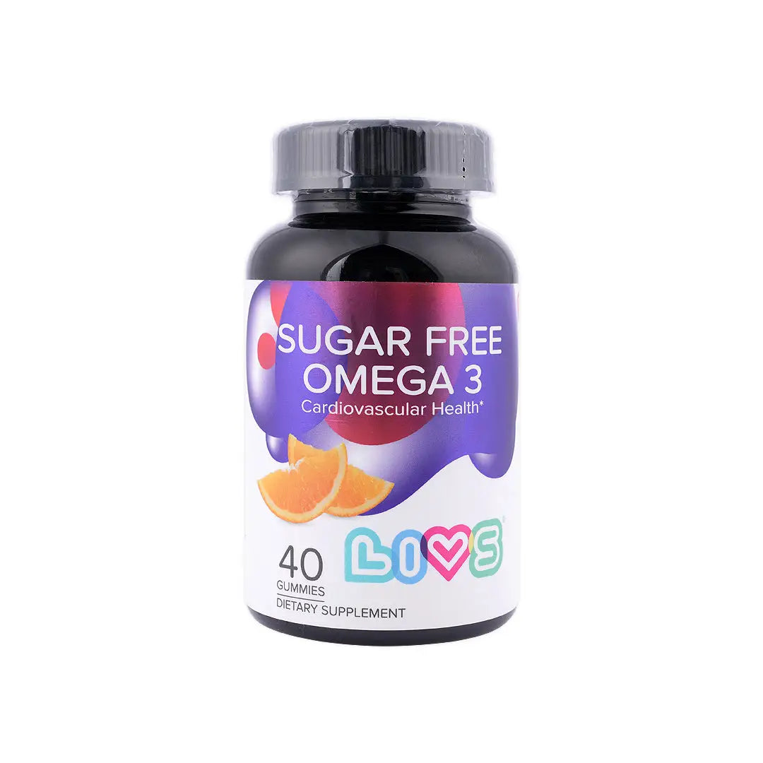 55075-Livs Sugar Free Omega 3 40 Gummies
