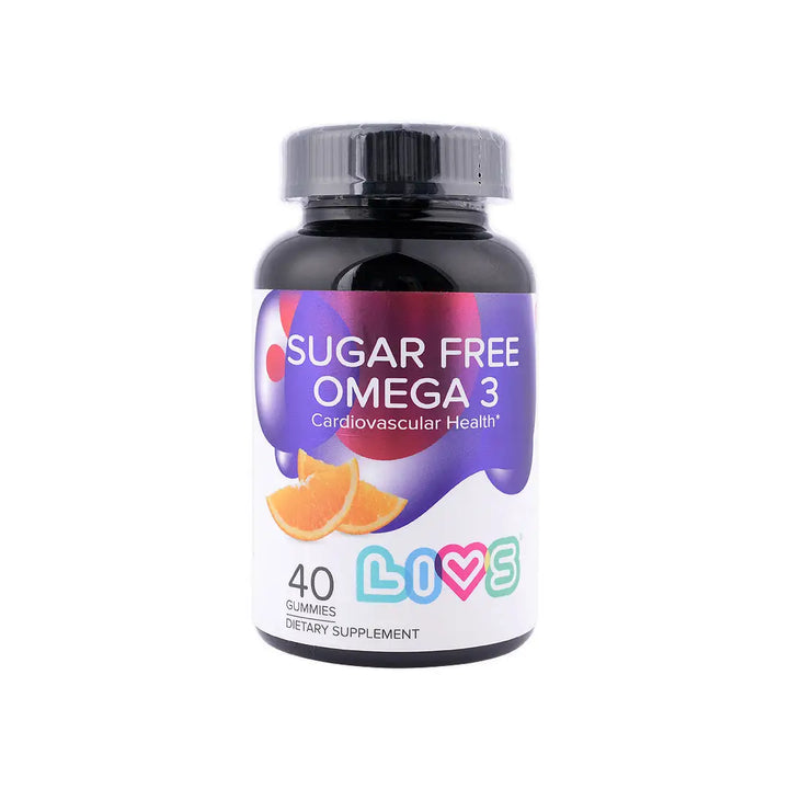 55075-Livs Sugar Free Omega 3 40 Gummies