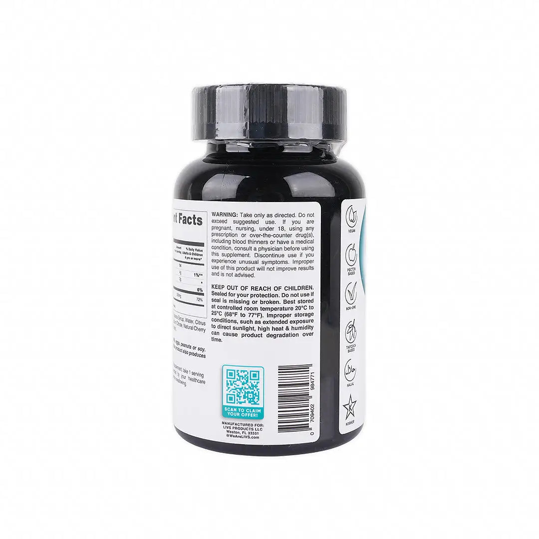 Livs Magnesium 60 Gummies