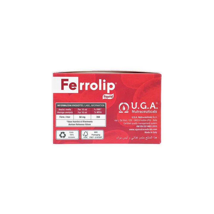 55079-Ferrolip Liquid 20 Bottles-Mango Flavour +1