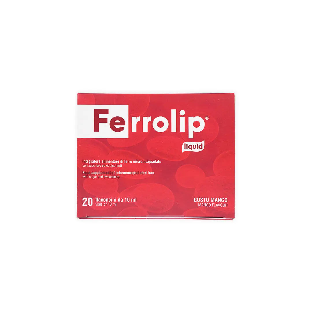55079-Ferrolip Liquid 20 Bottles-Mango Flavour