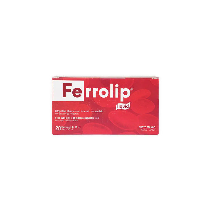 55079-Ferrolip Liquid 20 Bottles-Mango Flavour +3