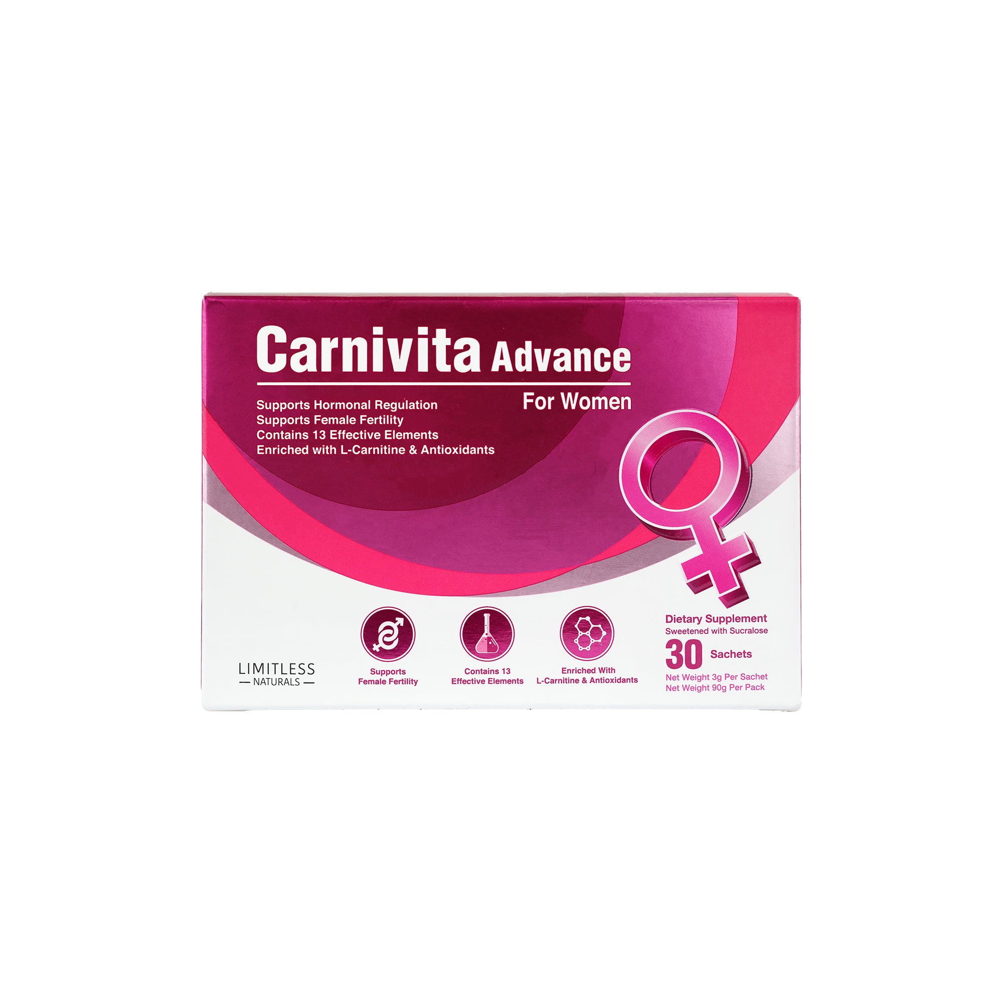 55082-Limitless Carnivita Advance For Women 30 Sach