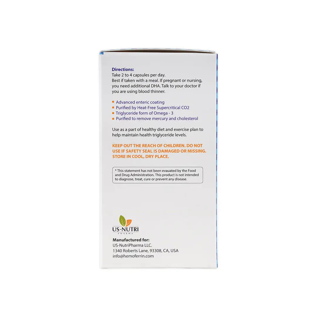 Us Nutri Max-Epa Omega-3 60 Capsules