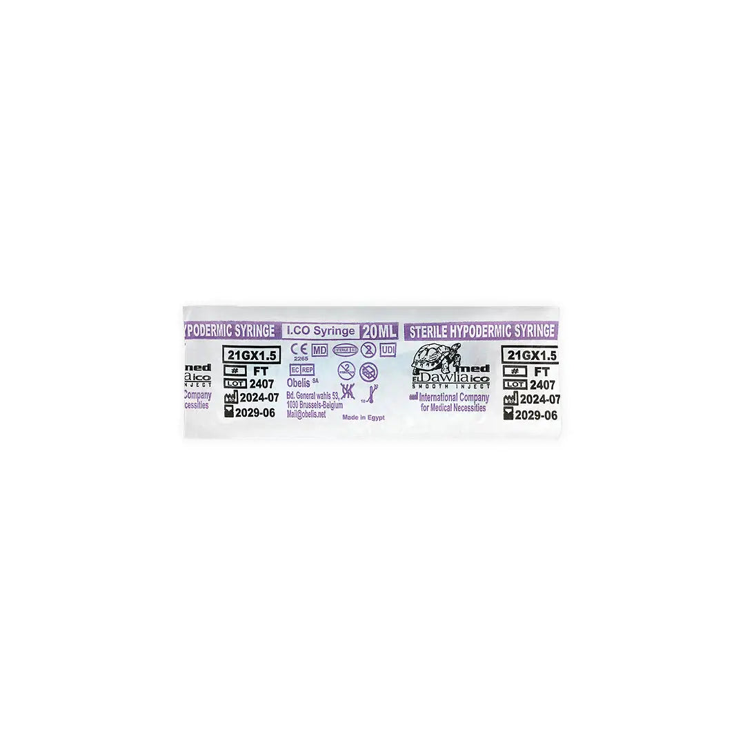 Syringue 20ml 1pc