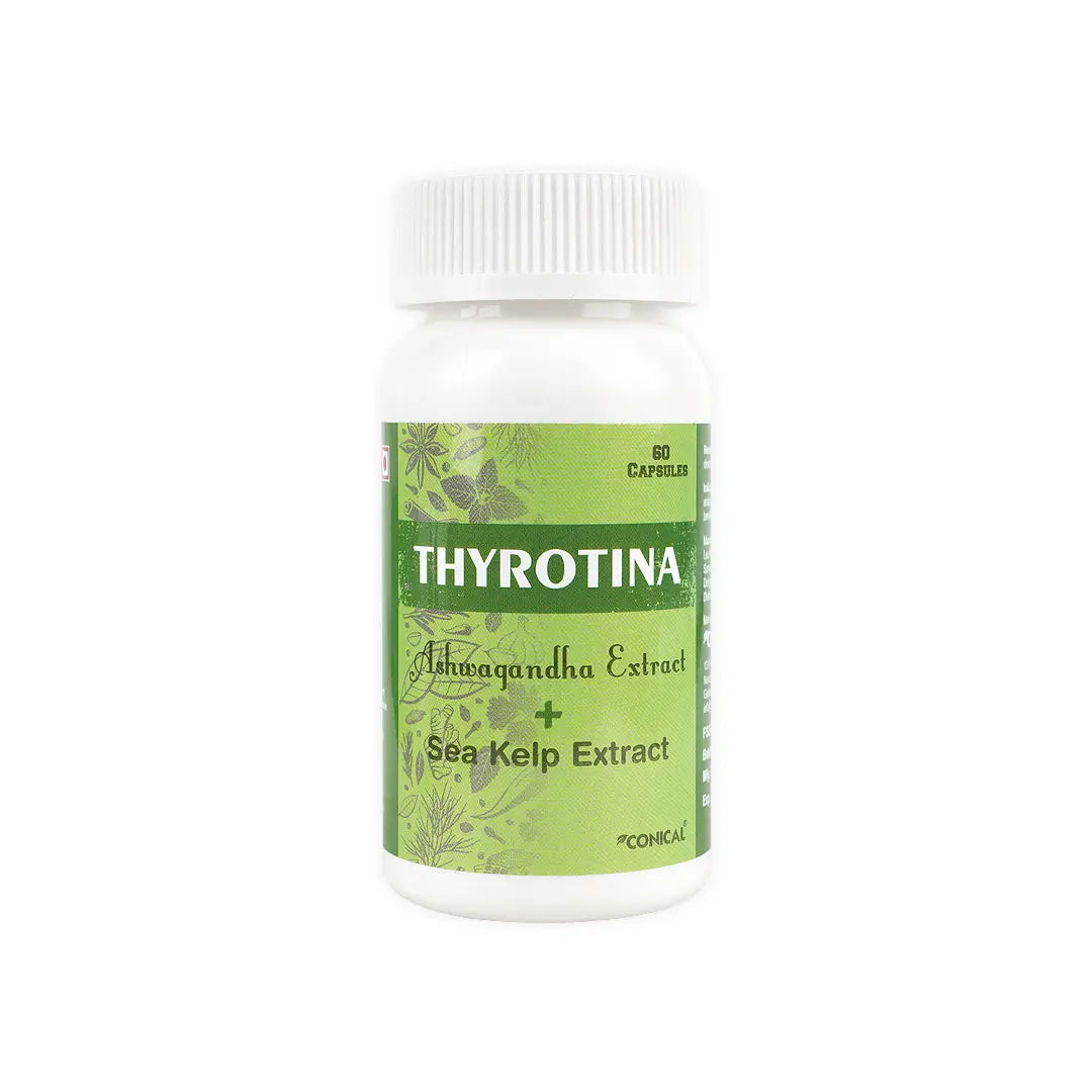 Thyrotina ashwagandha + sea kelp 60 caps