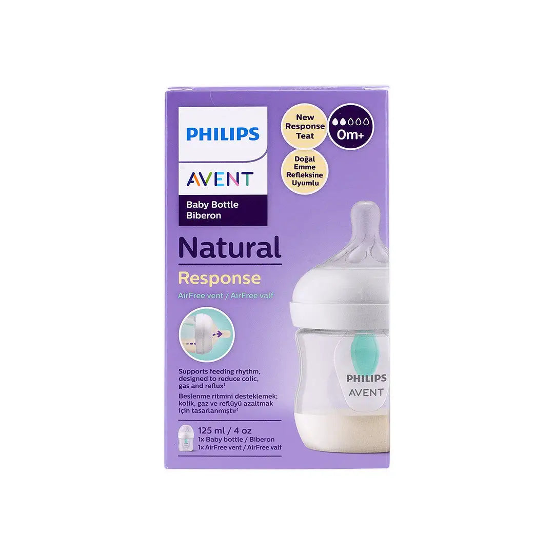 Avent Natural Baby Bottle 0m+ 125ml-Y670/01(PA711) +5