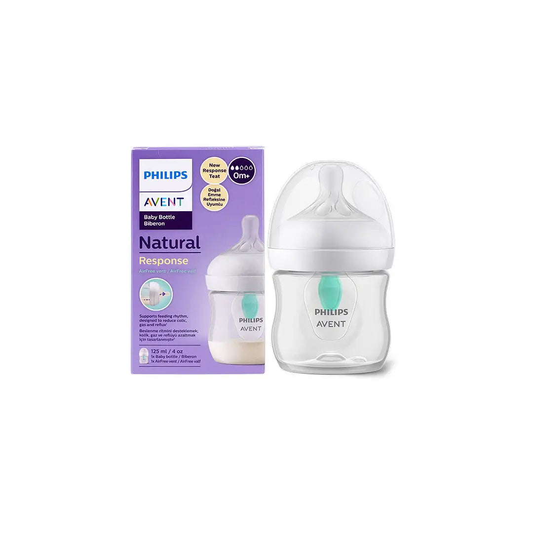 Avent Natural Baby Bottle 0m+ 125ml-Y670/01(PA711) +1