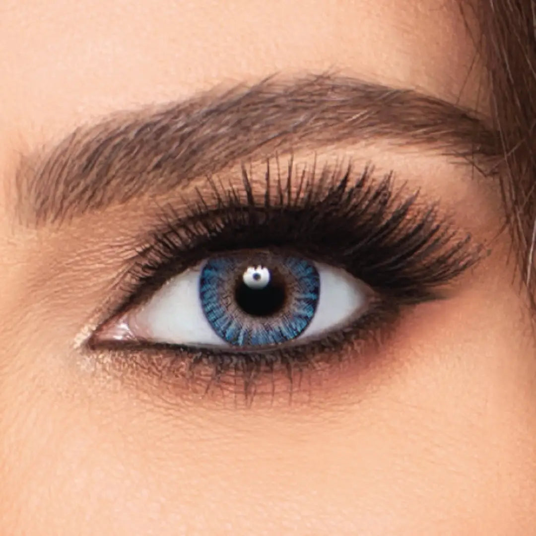 55111-Freshlook Color Blend Monthly Lenses - Blue