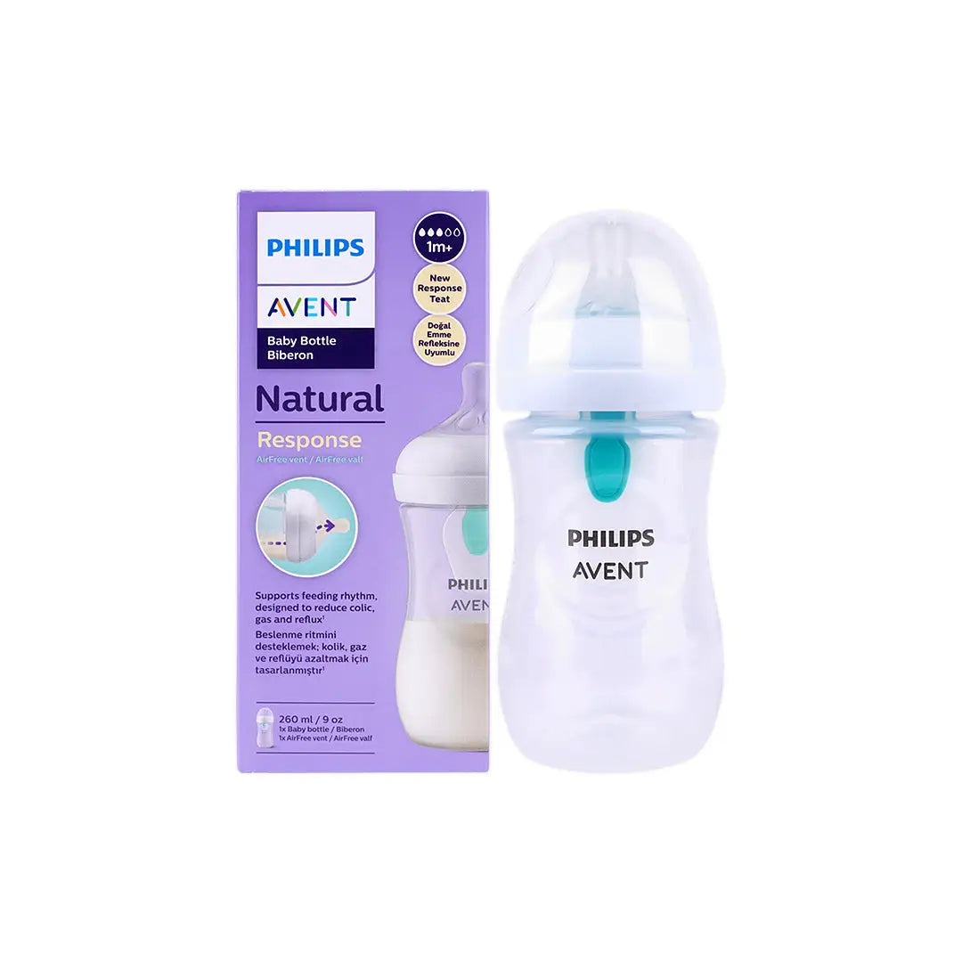 Avent Natural Baby Bottle 1m+ 260ml-Y673/01(PA712) +1