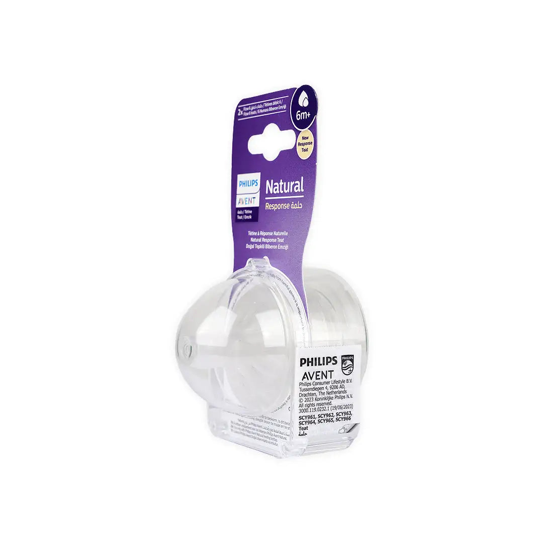 55115-Avent Natural Teats 6m+ 2Pcs-Y966/02(PA722) +1
