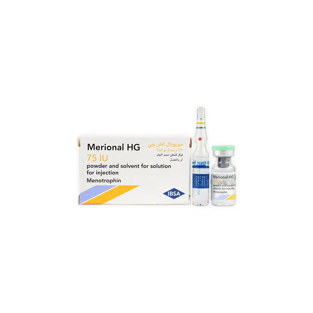 Merional HG INJ. 75 IU (1+1) 1 Pck