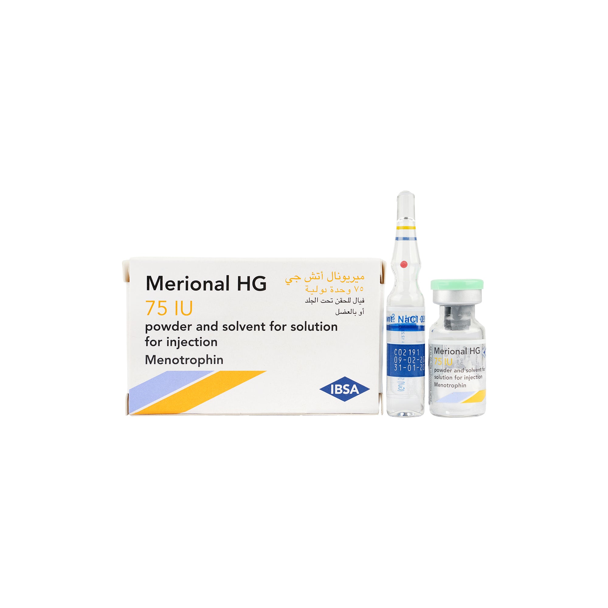 55117-Merional HG INJ. 75 IU (1+1) 1 Pck