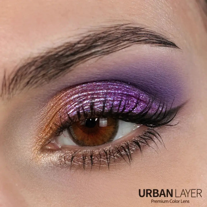 55133-Urban Layer Yearly Lenses 2pcs-Cleopatra Hazel