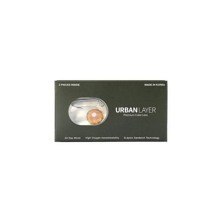 55133-Urban Layer Yearly Lenses 2pcs-Cleopatra Hazel +2