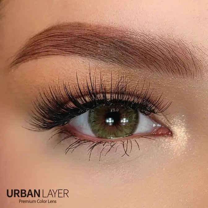 55136-Urban Layer Yearly Lenses 2pcs-Cleopatra Green