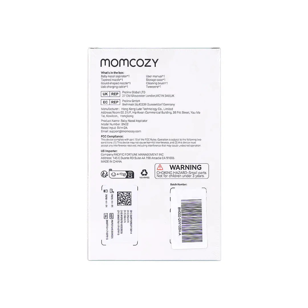 55140-Momcozy Baby Nasal Aspirator BN02 +3