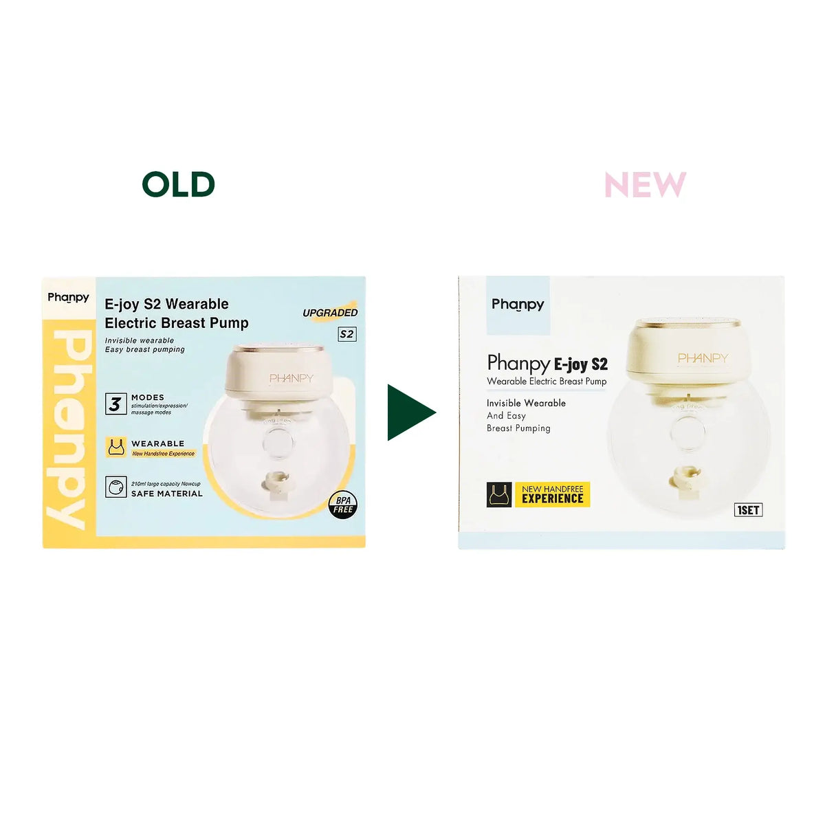 55145-Phanpy E-Joy-S2 Wearable Electric Breast Pump