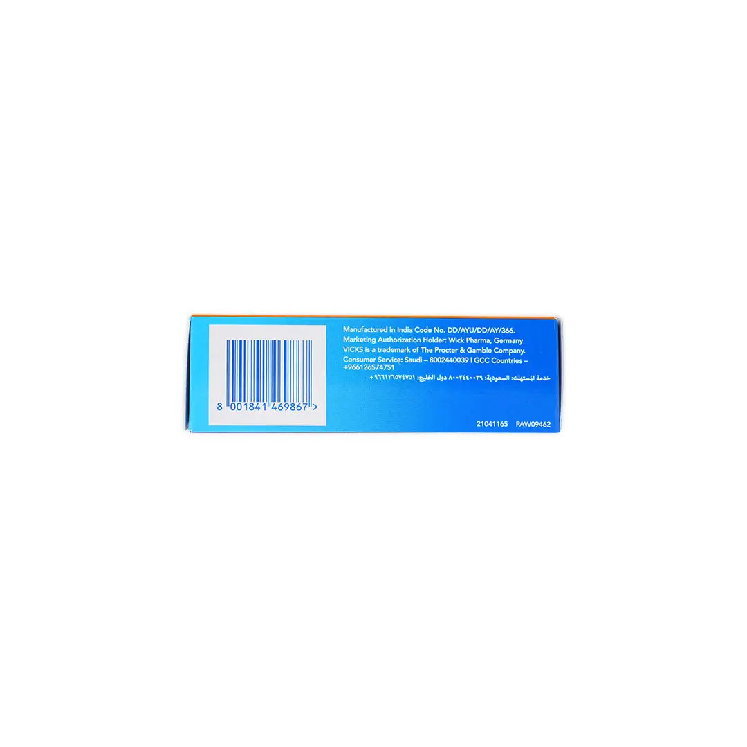 55147-Vicks Vapodrops Orange Menthol 36pcs +1