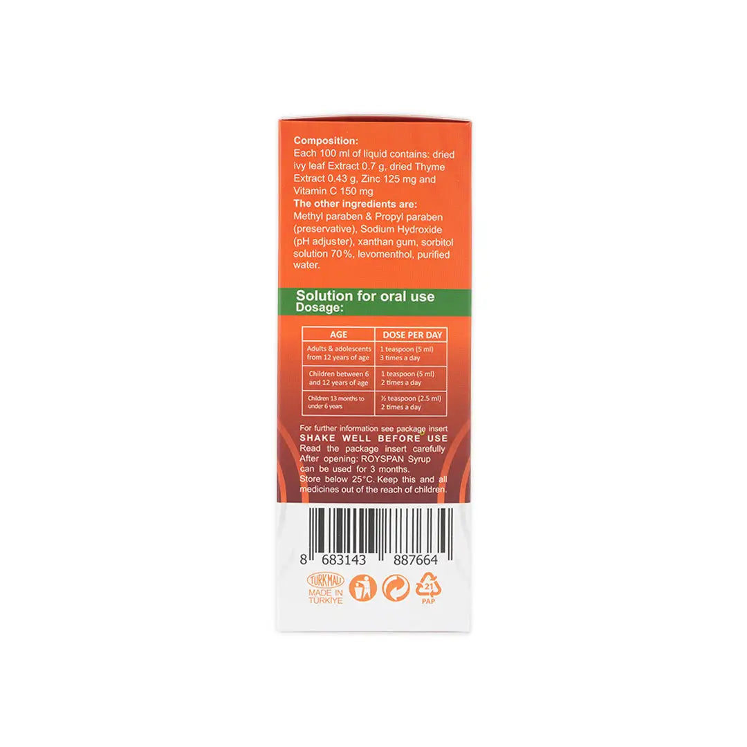 Royvit Royspan Syrup 200ml