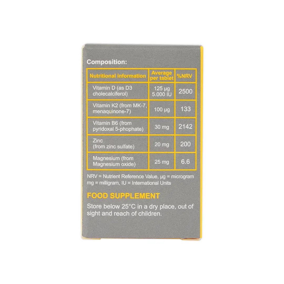 55154-Royvit Roy D3 &amp; K2 30 Tablets +4