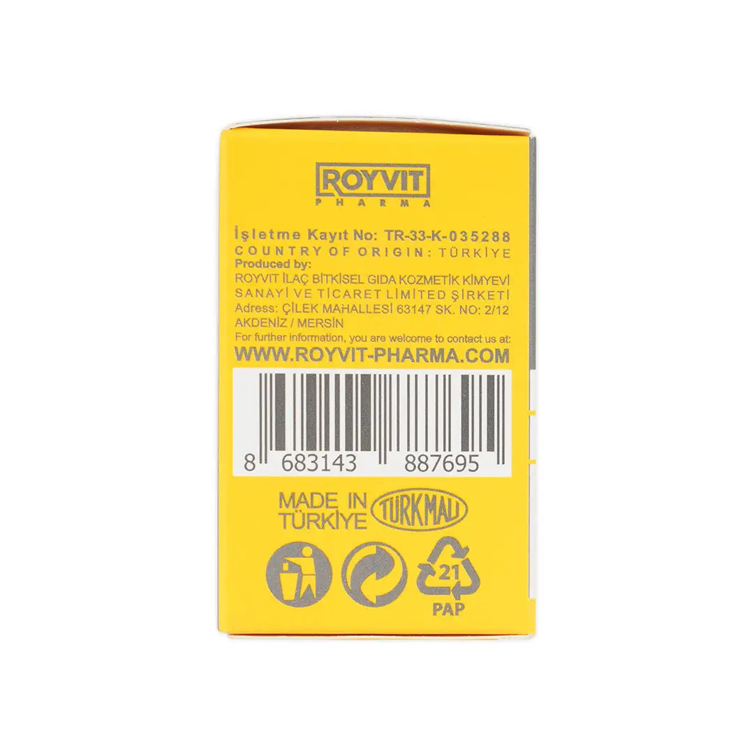 55154-Royvit Roy D3 &amp; K2 30 Tablets +3