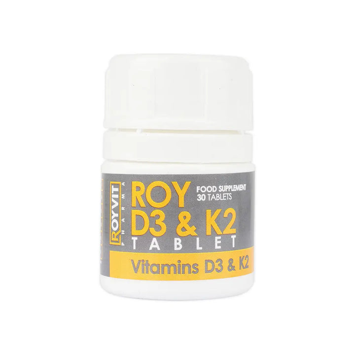 55154-Royvit Roy D3 &amp; K2 30 Tablets +2