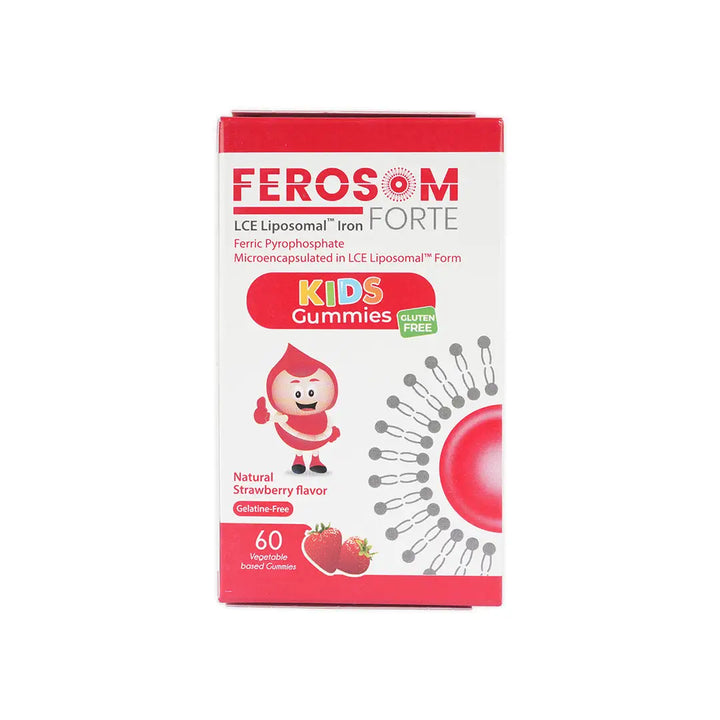 55161-Ferosom Forte Kids 60Gummies