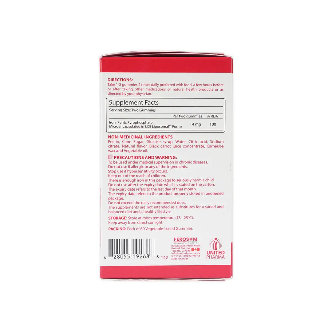 55161-Ferosom Forte Kids 60Gummies +2