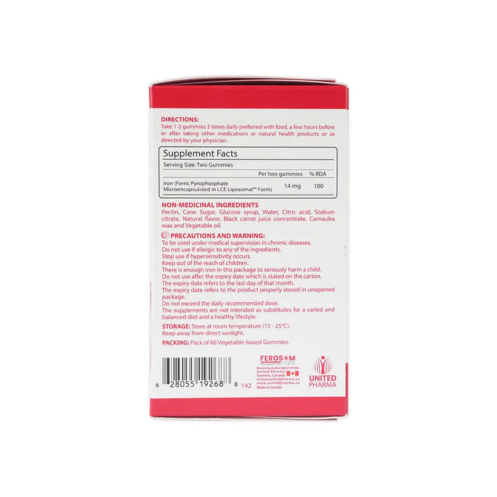 55161-Ferosom Forte Kids 60Gummies +2