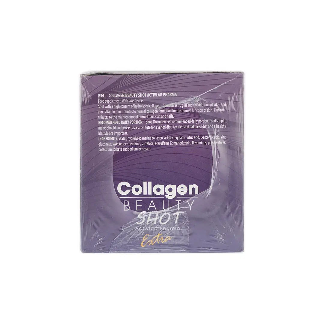 55162-Activlab Pharma Collagen Beauty Shot Extra 10g 12x80ml +3